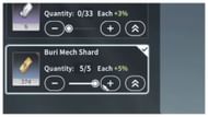 Buri Mech Shards (Image via A Plus)